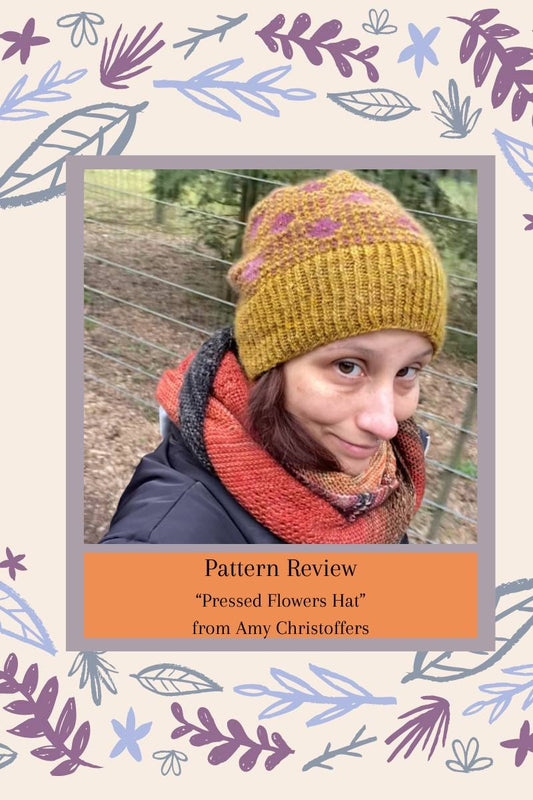 Pressed Flowers Hat