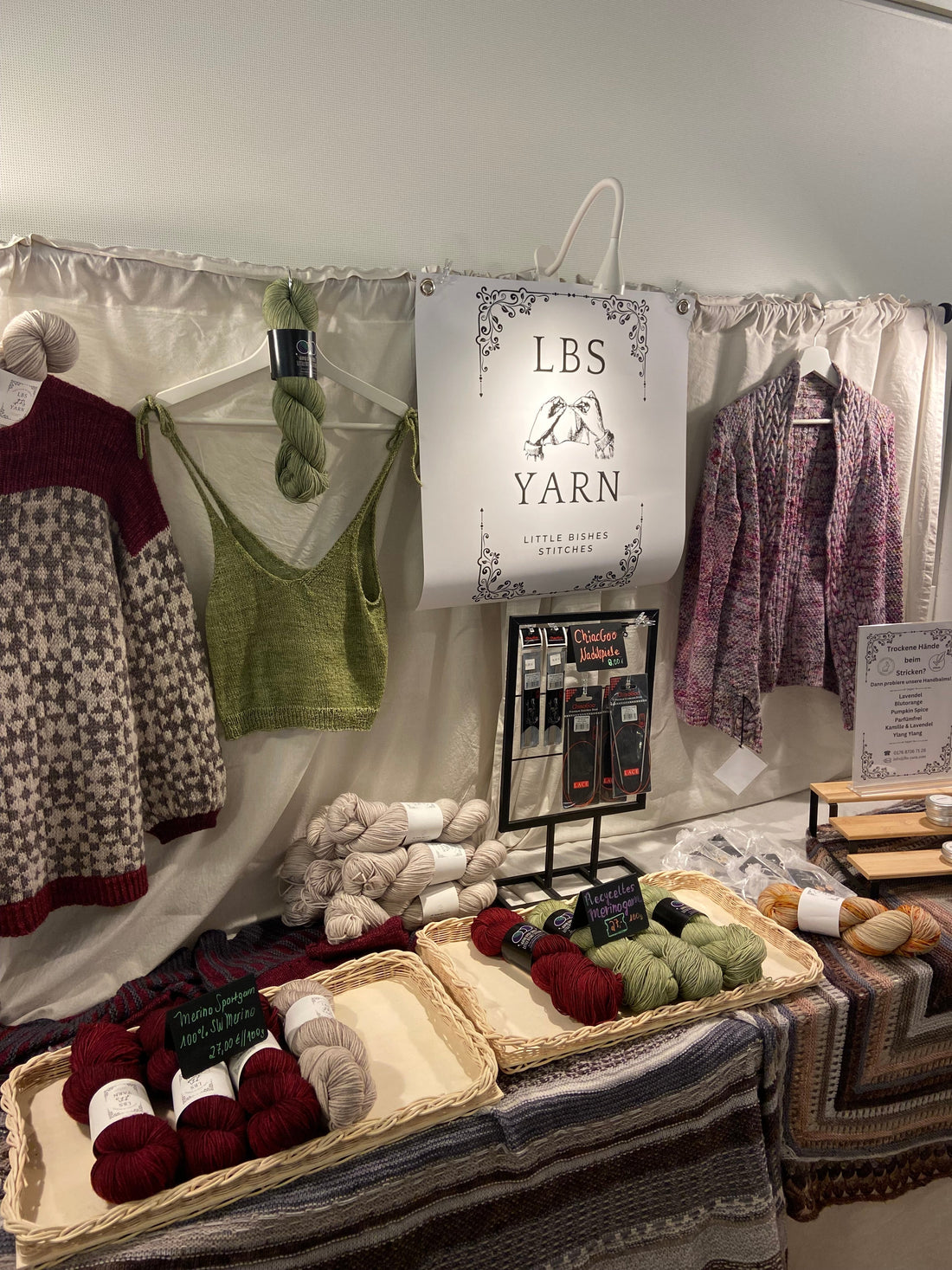 LBS-Yarn at Wool Festival Kassel – Colors, Emotion & lots of Support