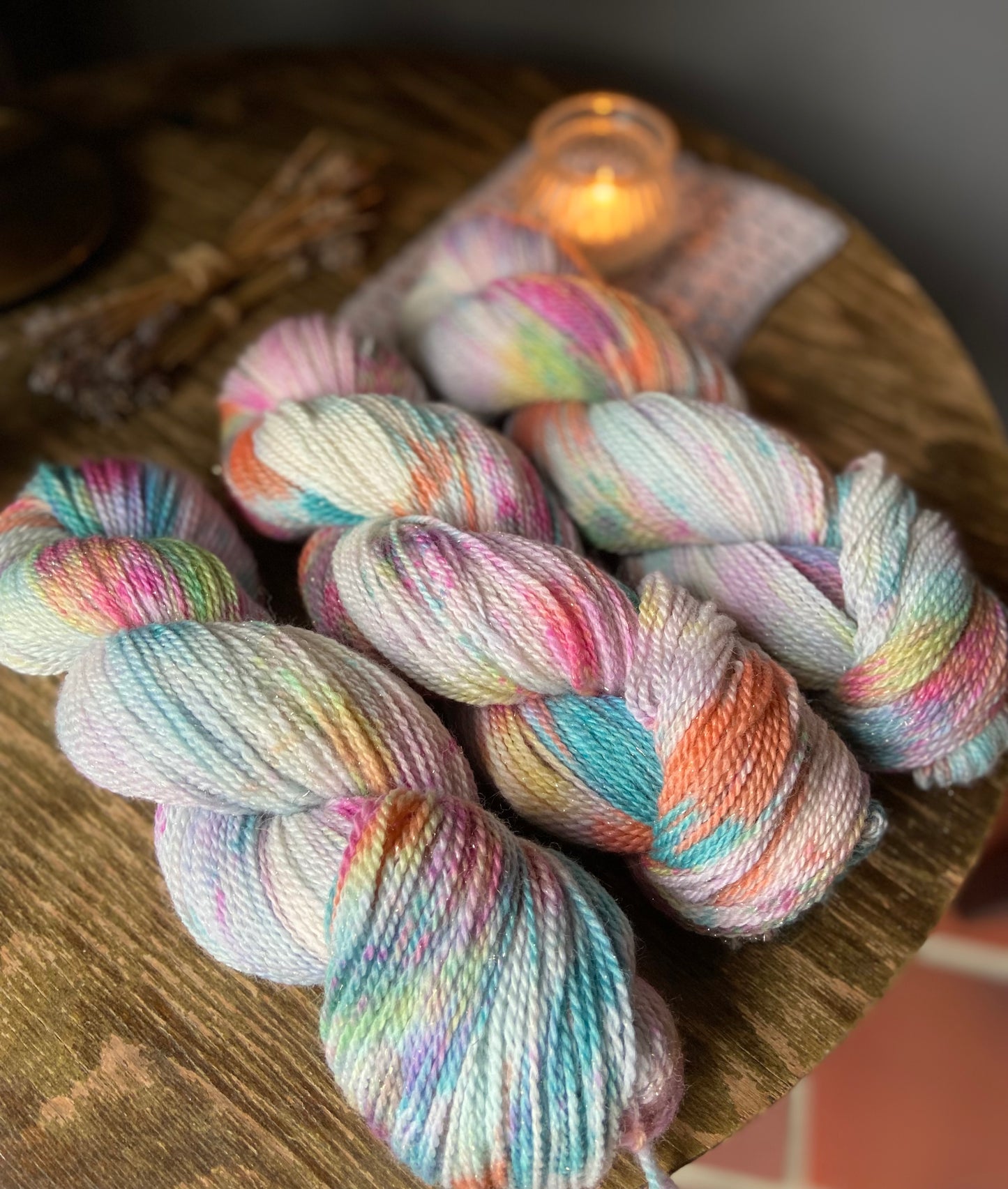 Speckled Colorway Rainbow Bright