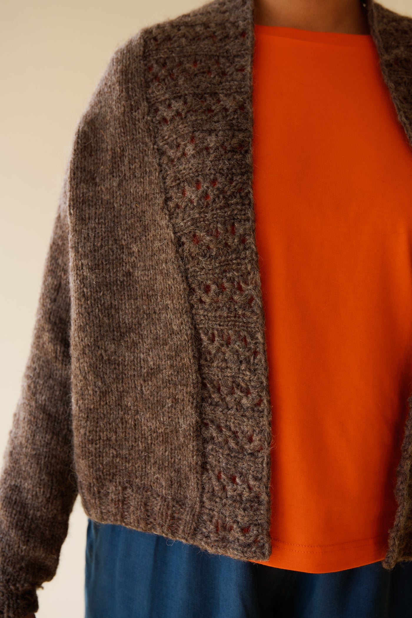 Cardigan knitting pattern