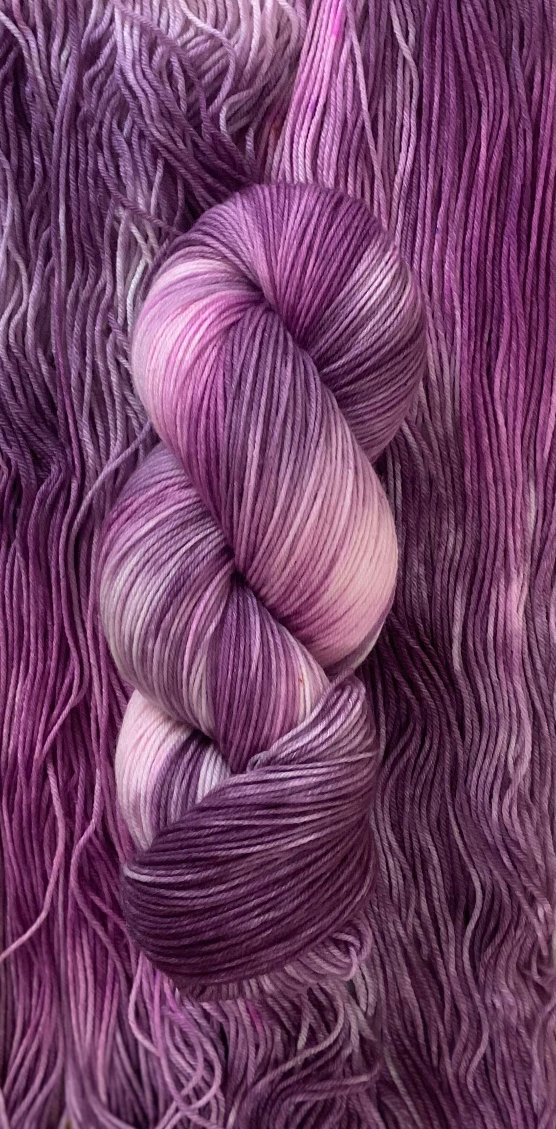 Semi Tonal Colorway Calvina Soft Sock Fingering