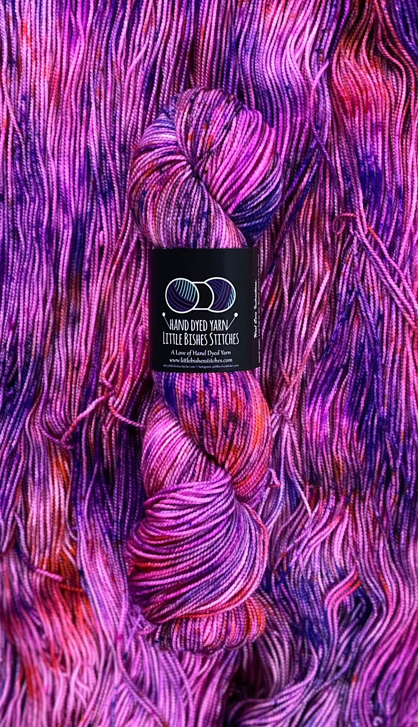 Speckled Colorway The Butterfly Effect LUX Merino