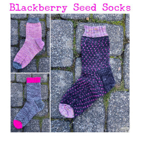 Blackberry Seed Sock Pattern