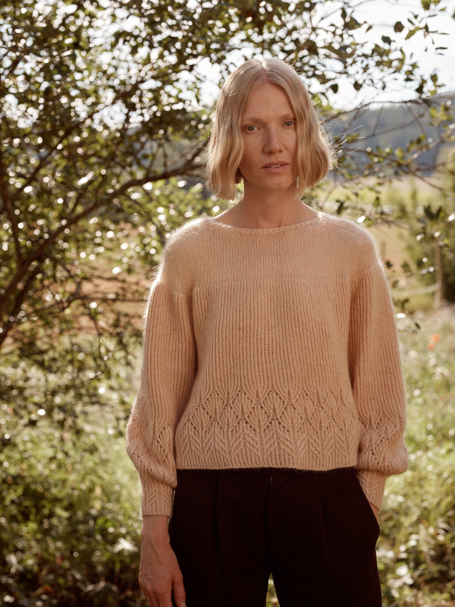 Laine Magazine knitted sweater