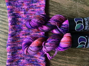 Speckled Colorway The Butterfly Effect Soft Sock Fingering