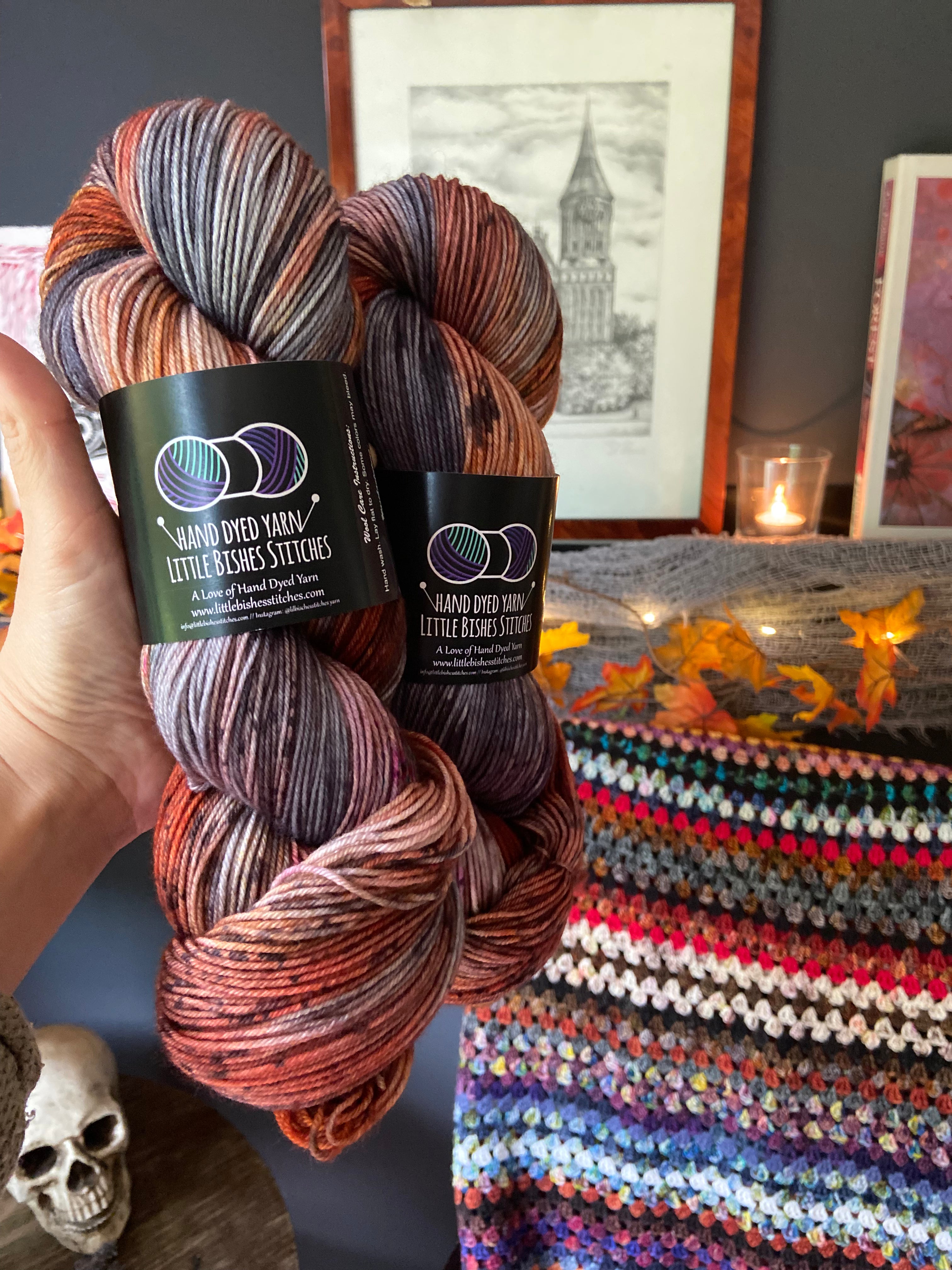 Speckled Colorway Autumn Rust