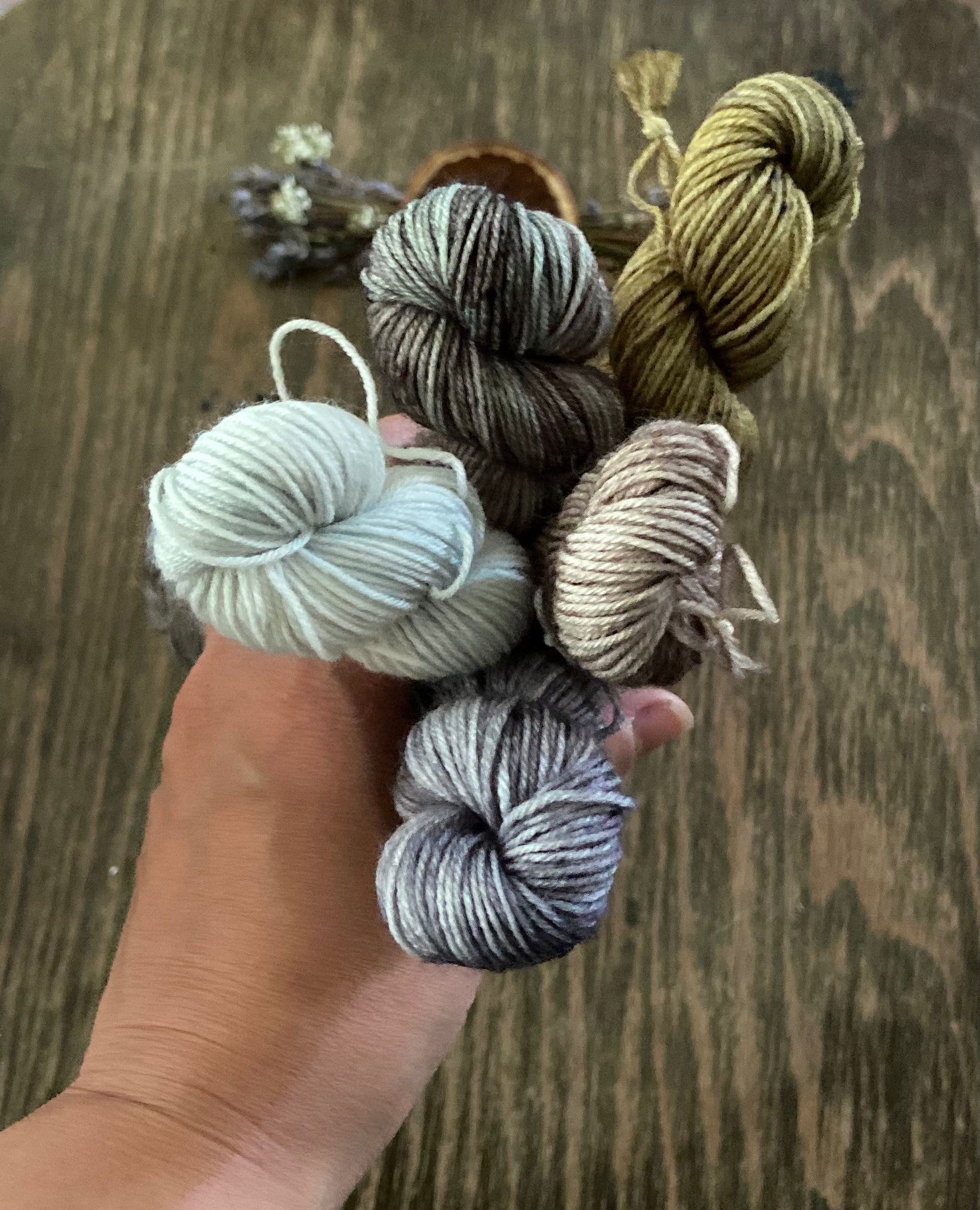 5 20g Mini Knäuel Set "Moon Walk"