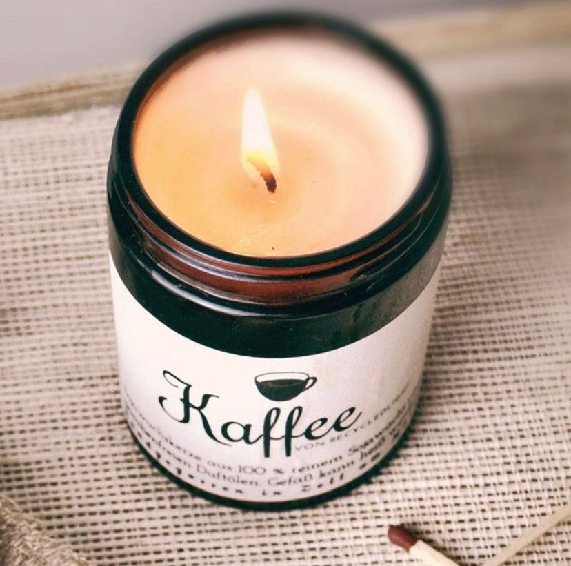 Soy Candle Kaffee - from Recycled Light Germany
